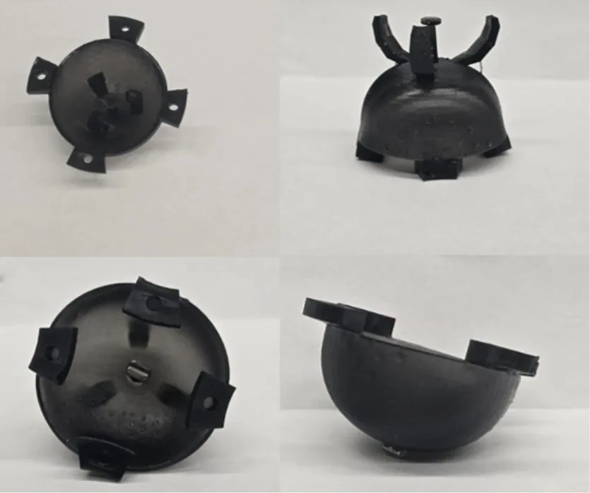 Iteration 5b with four arc sections holding the magnets